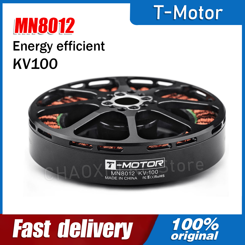Drone Motor - T-MOTOR Bürstenloser Motor MN8012 KV100 Hocheffizienter