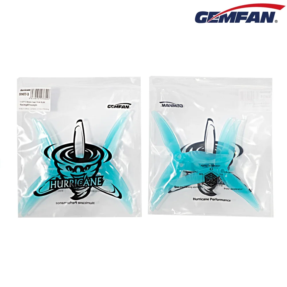 Drone Propeller - 10 Paare (10CW + 10CCW) Gemfan