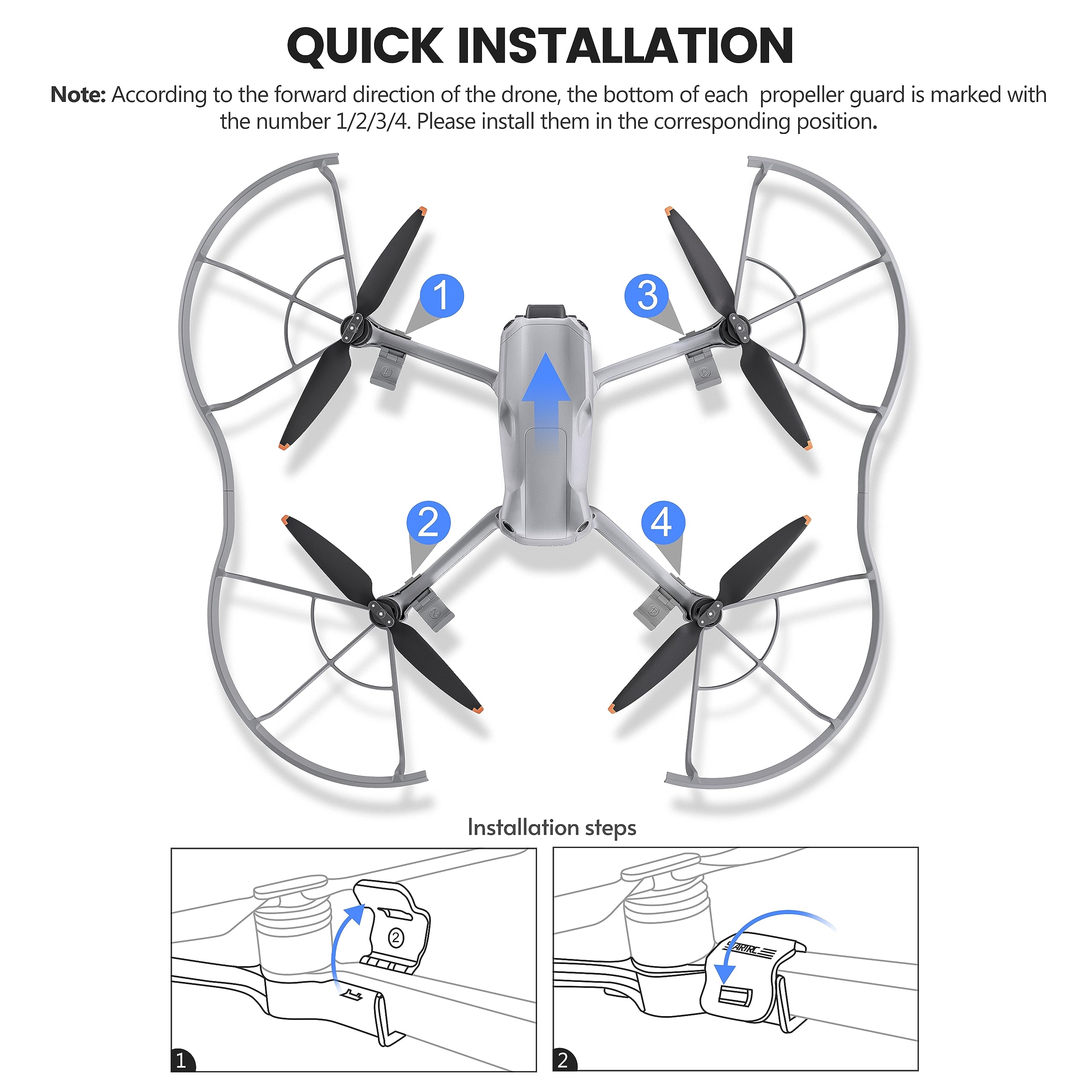 STARTRC Air 3S Propellerschutz – Drone Propeller Guard Bewertung und Preis