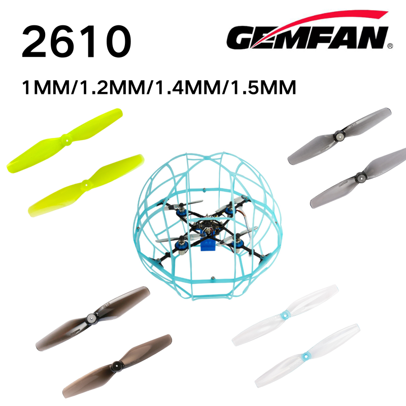 2610 Requisiten Gemfan 2,6 Zol – Drone Esc Bewertung und Preis